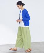 ハイツイストコットン　長袖カーディガン