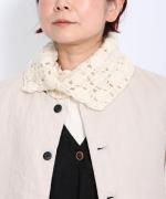 hand knit 2wayネックウォーマー