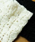 hand knit 2wayネックウォーマー