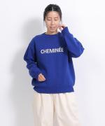 dailyコットン　ロゴニット(CHEMINEE)