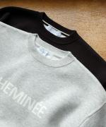 dailyコットン　ロゴニット(CHEMINEE)