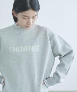 dailyコットン　ロゴニット(CHEMINEE)