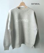 dailyコットン　ロゴニット(CHEMINEE)
