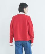 カラーメリノウール　カーディガン