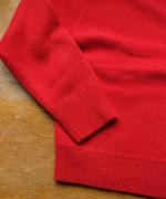 カラーメリノウール　カーディガン