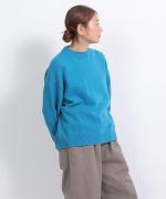 カラーメリノウール　重ね衿プルオーバー