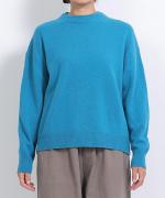 カラーメリノウール　重ね衿プルオーバー