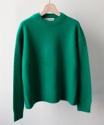 カラーメリノウール　重ね衿プルオーバー