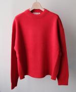 カラーメリノウール　重ね衿プルオーバー