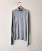 SUPER120S WOOL TURTLE NECK PULLOVER