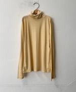 SUPER120S WOOL TURTLE NECK PULLOVER