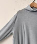 SUPER120S WOOL TURTLE NECK PULLOVER