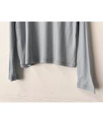 SUPER120S WOOL TURTLE NECK PULLOVER