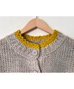 JOU JOU BOTTLENECK CARDIGAN