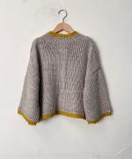 JOU JOU BOTTLENECK CARDIGAN
