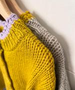 JOU JOU BOTTLENECK CARDIGAN