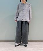 WOOL GAUZE CLASSIC BLOUSE