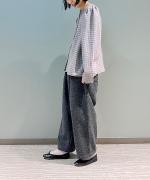 WOOL GAUZE CLASSIC BLOUSE