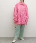 ナイロンタッサー/ガーメントダイ　カバーオール