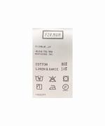 コットン&リネン・プレーンシーチング ワイドストレートパンツ