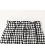 コットン&リネン・プレーンシーチング ワイドストレートパンツ