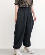 シェイプメモリーポリエステル・ウェザー モモヤマパンツワイド