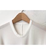 シルキーテンセル・ベアフライス  クルーネックプルオーバー