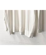 シルキーテンセル・ベアフライス  クルーネックプルオーバー