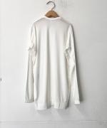 シルキーテンセル・ベアフライス  クルーネックプルオーバー