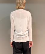 シルキーテンセル・ベアフライス  クルーネックプルオーバー