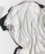 シルキーテンセル・ベアフライス ラウンドネックカットソー