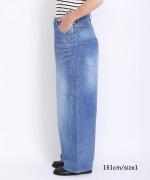 12OZヴィンテージデニム　ワイドパンツ