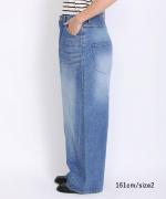 12OZヴィンテージデニム　ワイドパンツ