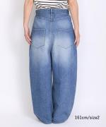 12OZヴィンテージデニム　ワイドパンツ