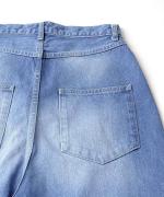 12OZヴィンテージデニム　ワイドパンツ