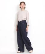 12OZヴィンテージデニム　ワイドパンツ