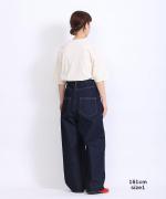 12OZヴィンテージデニム　ワイドパンツ