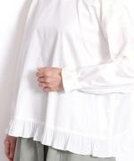 コットンサテン　プルオーバー