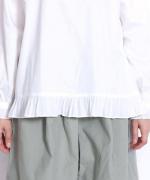 コットンサテン　プルオーバー