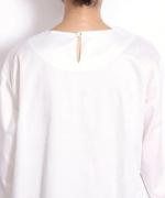 コットンサテン　プルオーバー