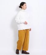 コットンサテン　プルオーバー