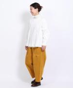 コットンサテン　プルオーバー