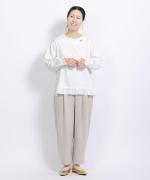 コットンサテン　プルオーバー