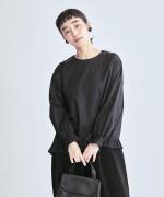 コットンサテン　プルオーバー