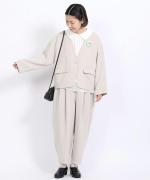 ソアパールコンパクト　テーパードパンツ