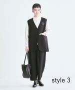 ソアパールコンパクト　テーパードパンツ