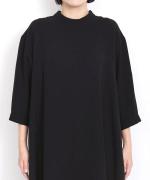 ソアパールコンパクト 7分袖ロングワンピース