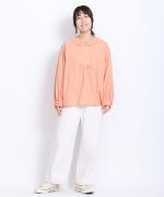 ふわふわコットン　ブラウス