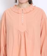 ふわふわコットン　ブラウス