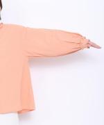 ふわふわコットン　ブラウス